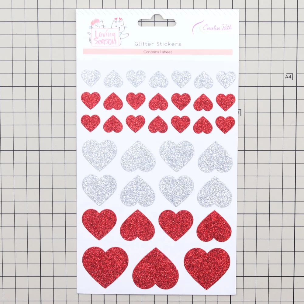 Creative Path 10-teiliges „Loving-Season“ Scrapbooking-Journaling-Set mit Dekorationspapier, Stanzformen, Aufkleberbögen und DIY-Bastelset – Detail 29