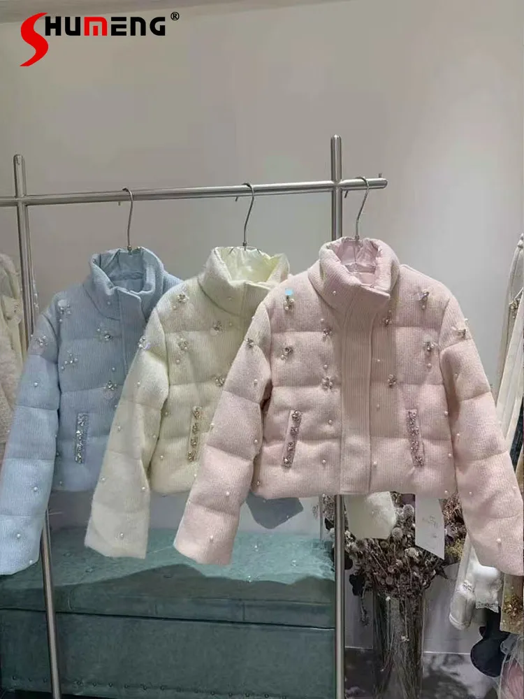 Женские зимние новые модные пуховые пальто 202