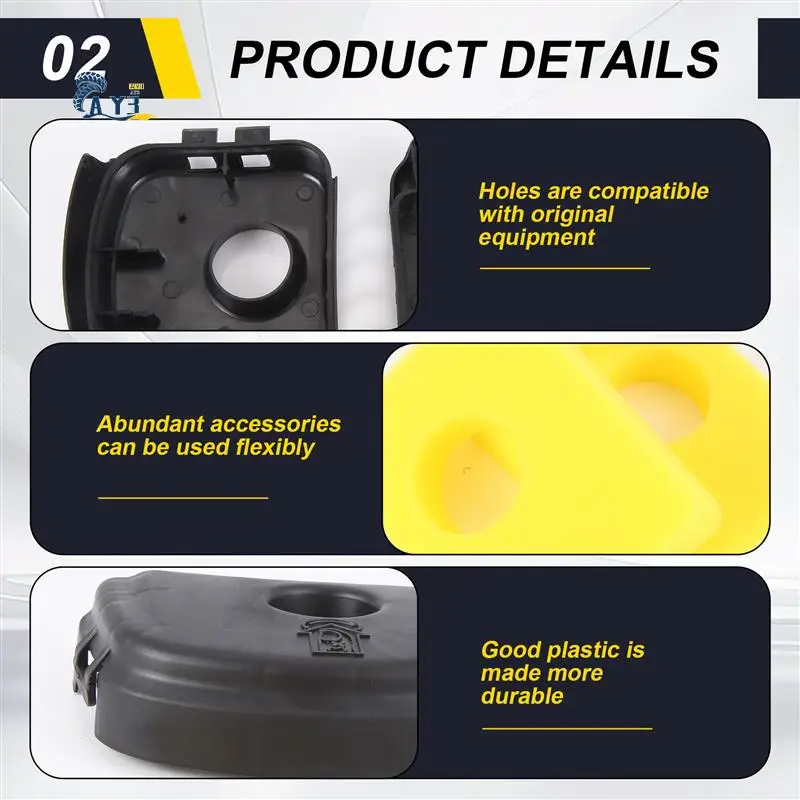 AY03-2 팩 595660 799579 594281 에어 필터 커버 및 에어 필터 및 Briggs & Stratton 잔디 깎는 기계에 적합