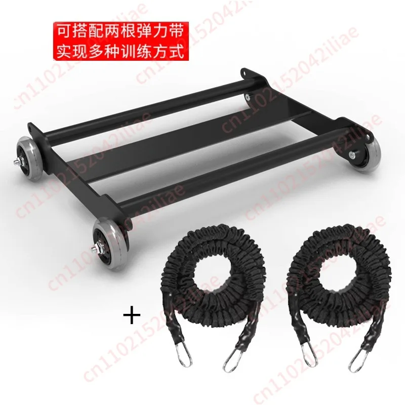 Commercial Core Training Vehicle, Abdominal Muscle Trainer with Ab Disc for Strength & Stability Fitness