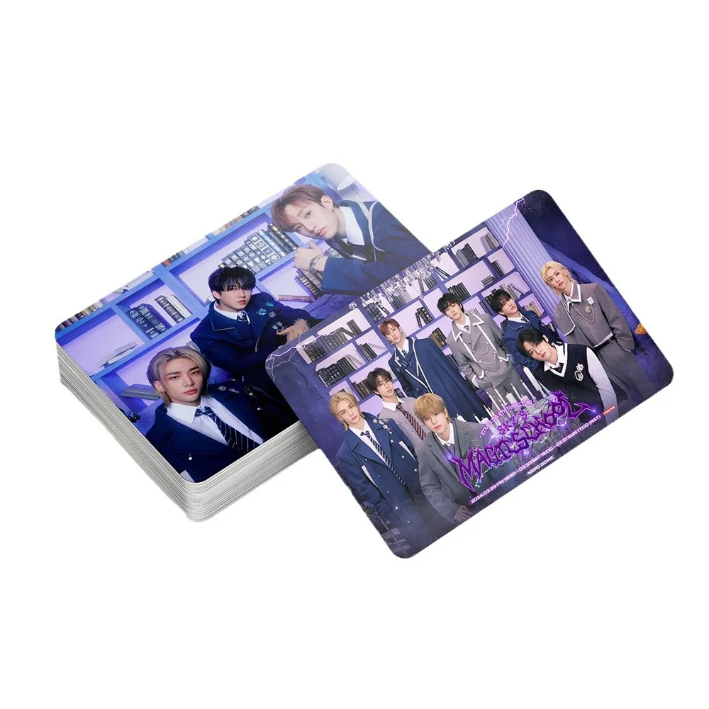 Grupo Kpop Cartões Lomo, MANIAC Photocard, Álbum Foto, Conjunto de Cartões de Impressão, Coleção Fãs, 55pcs