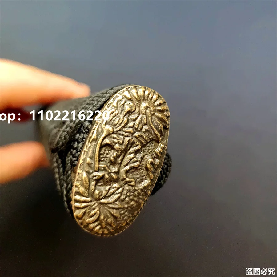 Exquisite Handle Tsuka Hlit Alloy Fuchi Kashira Menuki For Japanese Japan Real Katana Samurai Sword Fittings New