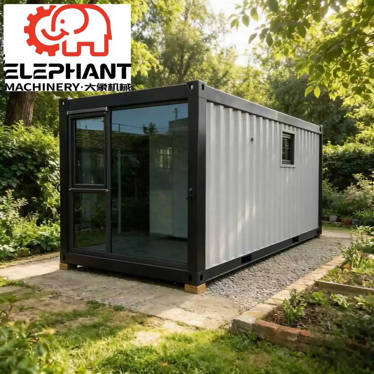 ELEPNANT House Custom Folding Flat Pack Modular Container House Prefab School Building Emergency Shelter Office Living Bedroom