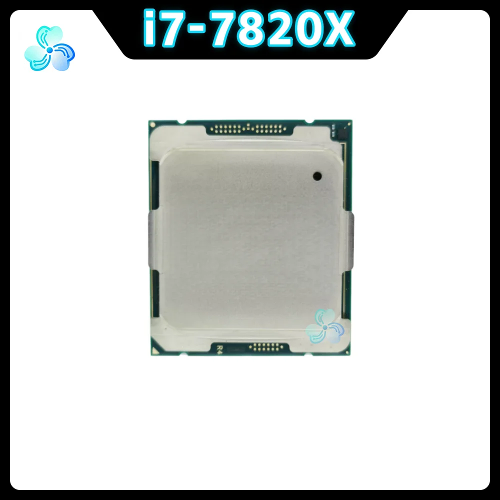 Core i7-7820X SR3L5 3.60GHz 8-core 16-Thread 140W 11MB LGA2066 For Desktop X299 motherboard i7 7820X Processor Skylake-X CPU