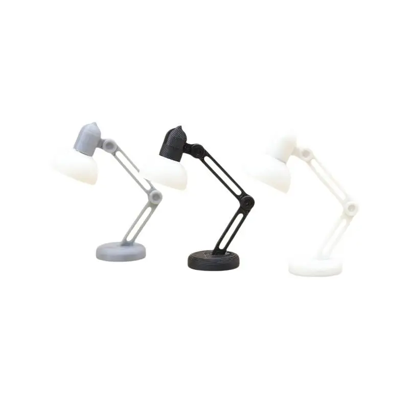 1Pcs 1/12 Miniature Dollhouse Lamp Elegant Design for Bedroom and Toy Decor