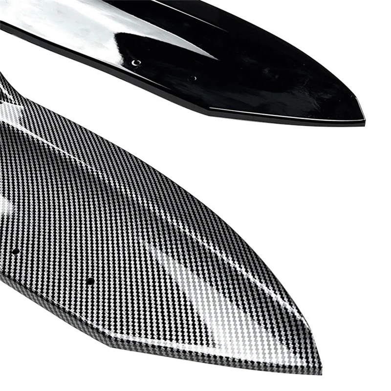 

B07A-Car Rear Bumper Lip Diffuser Splitter Winglet Apron Spoiler Parts For BMW X6 G06 M Sport 2020-2022 Carbon Fiber ABS