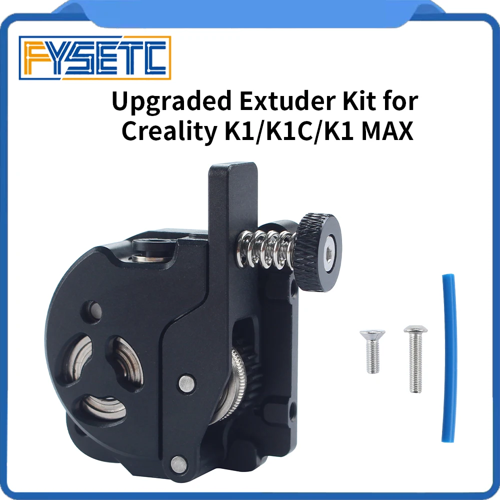 

For Creality K1 K1C K1 Max Upgraded Extruder with Dual Helical Gear 3D Printer Replacement Parts for K1 Serise 3D Printers