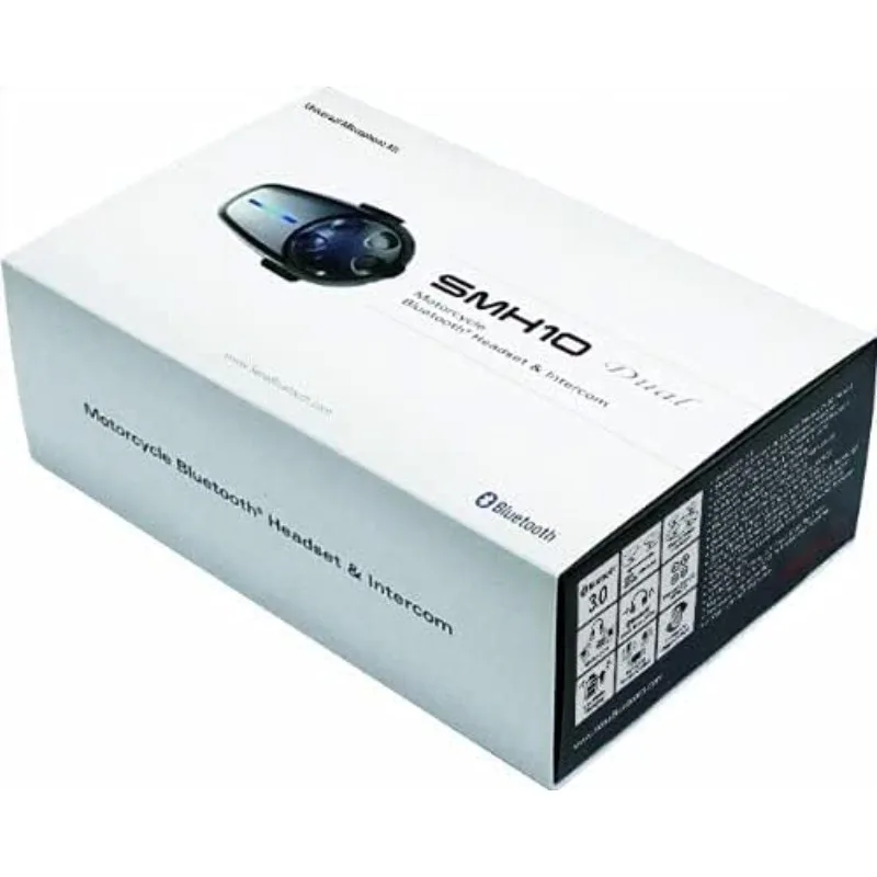 Sena SMH10-11 Motorrad-Bluetooth-Headset/Intercom-Kommunikationssystem mit universellem Mikrofon-Kit (einzeln)