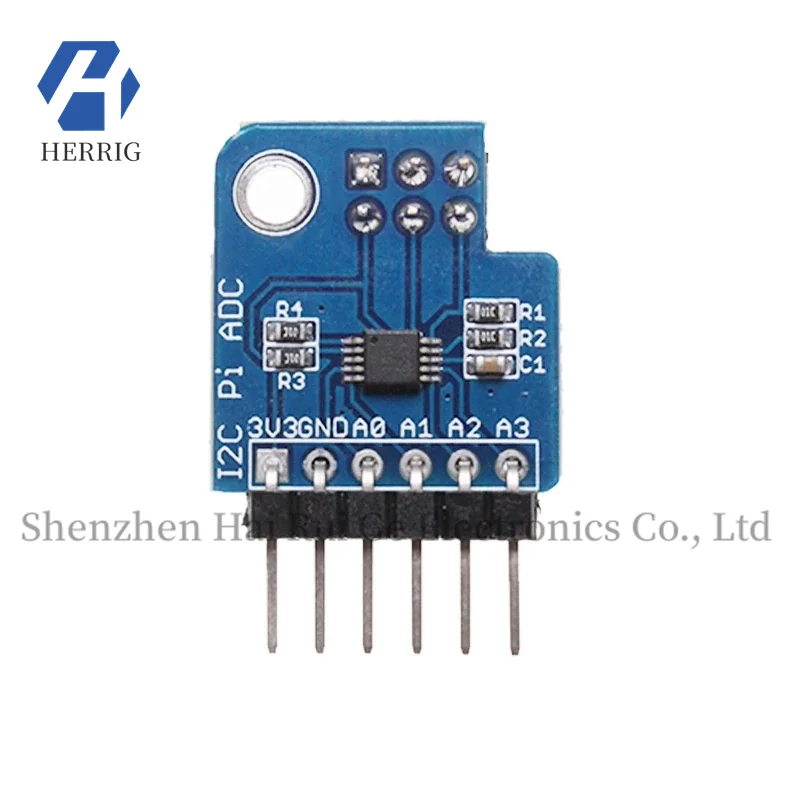 

Raspberry Pi ADC analog-to-digital converter ADS1115 16-bit analog acquisition analog-to-digital converter