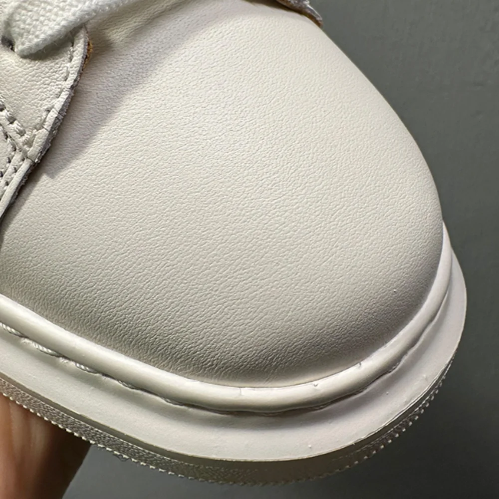 أحذية رياضية بيضاء للرجال من الجلد بنمط تنفيذي بنعال سميكة وارتفاع غير مرئي يزيد من الأحذية الأنيقة لجميع المناسبات #2