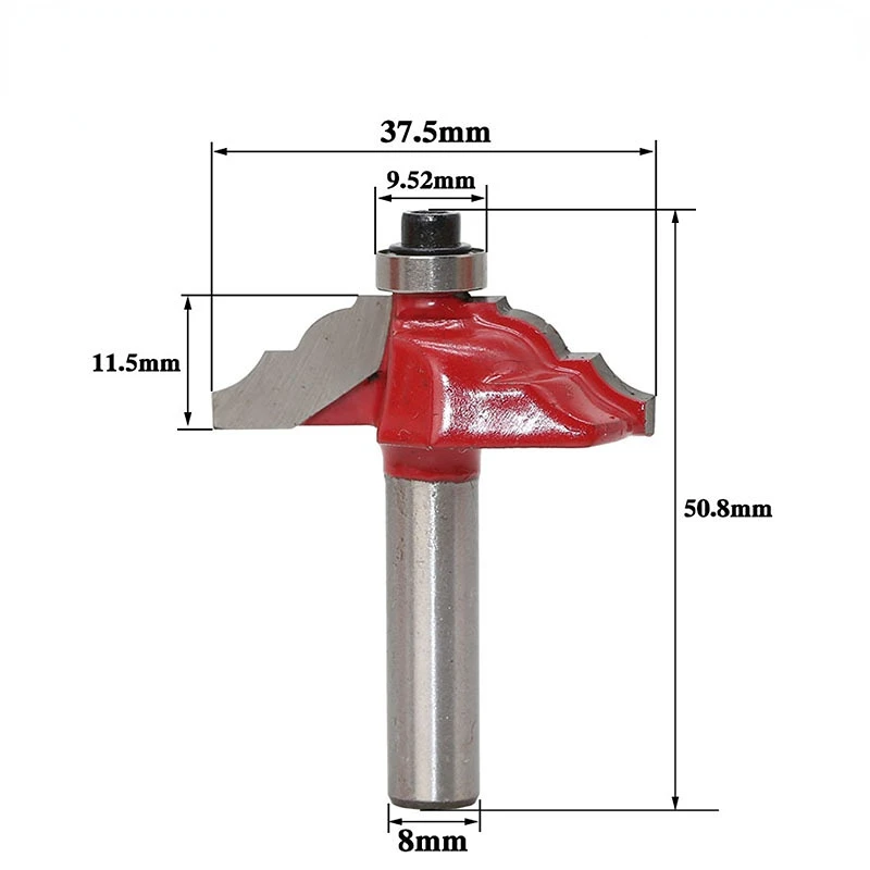 8 Shank Line Cutter Woodworking Milling Cutter Line Decorative Cutter Export Milling Cutter 8 Shank Russia