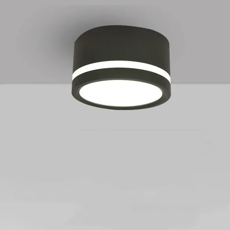 

15W Downlight Dimmable round for Living Dining Room Kitchen Bedroom Aisle Balcony Indoor Surface Mounted Ceiling Lamp 110V 220V