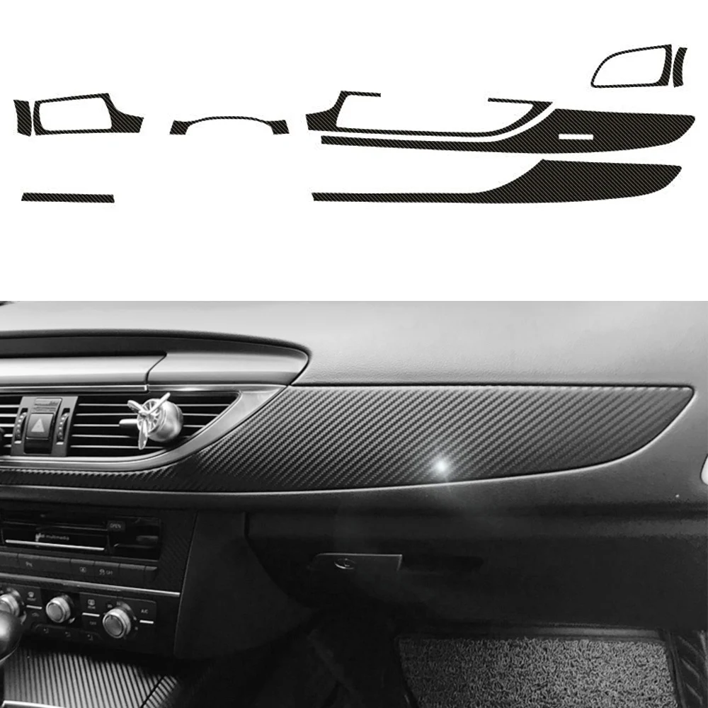 Akcesoria do stylizacji samochodów Naklejki dekoracyjne na przyrząd centralnego sterowania do Audi A6 C7 2012-2018