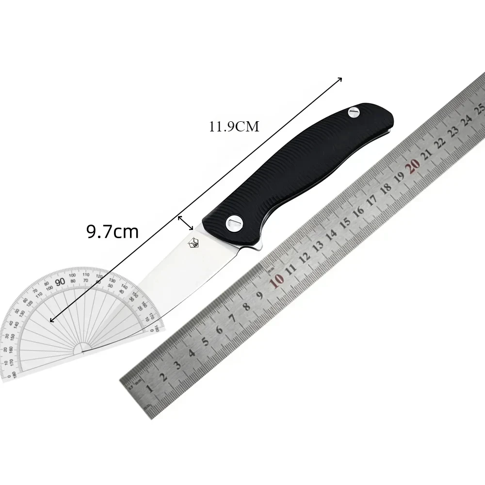 Russian Shirogorov Ball Bearing Folding Pocket Knife Nylon Fiber Handle Tactical Defense Hunting Camping Multifunctional Tools