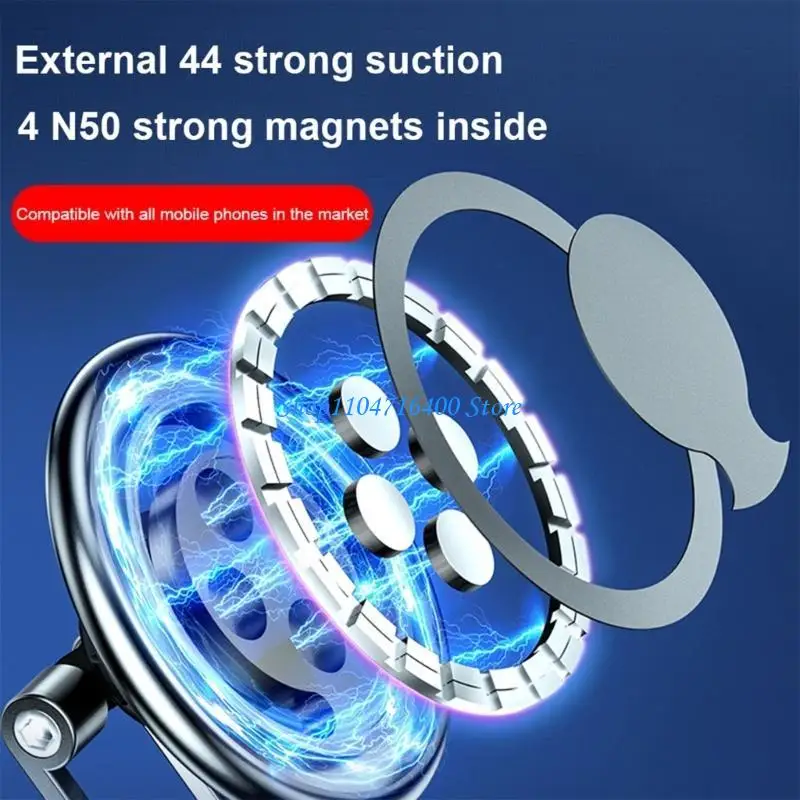 

y1gd Магнитная подставка с защитой от выпадения, вращение на 360° — кронштейн для