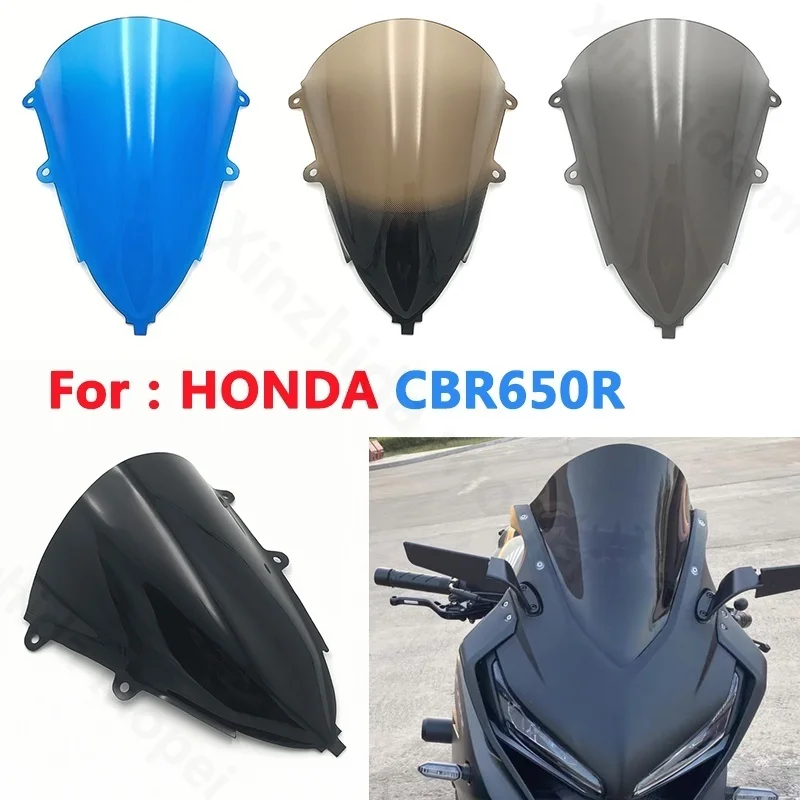

For 2019-2022 CBR650R CBR 650R Motorcycle Accessories Windscreen Windshield Wind Deflectors 2020 2021