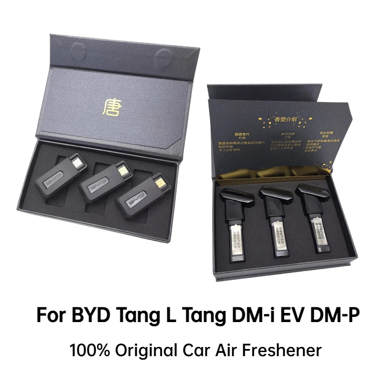 For BYD Tang L Tang DM-i EV DM-P Original Car Air Freshener 100% Car Original Fragrance Kit Fragrance Ambient Kit Accessories