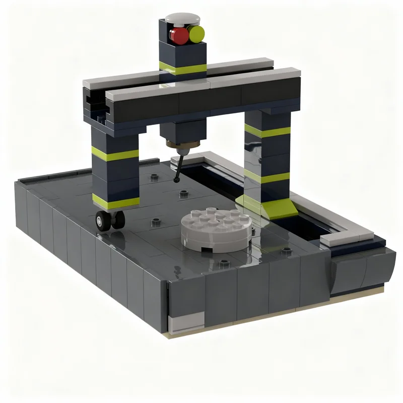 

242pcs MOC Desktop CMM Freestyle Model Building Blocks Construction Toy Christmas Gifts DIY Creative Idea Education Assemble
