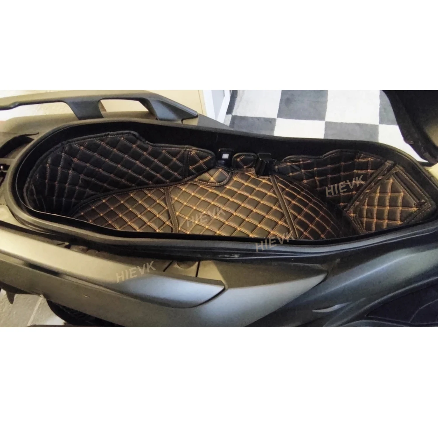 For YAMAHA XMAX 300 125 250 400 Seat Storage Box Mat Inner Pad Cargo Luggage Trunk Protector Liner Compartment Pad