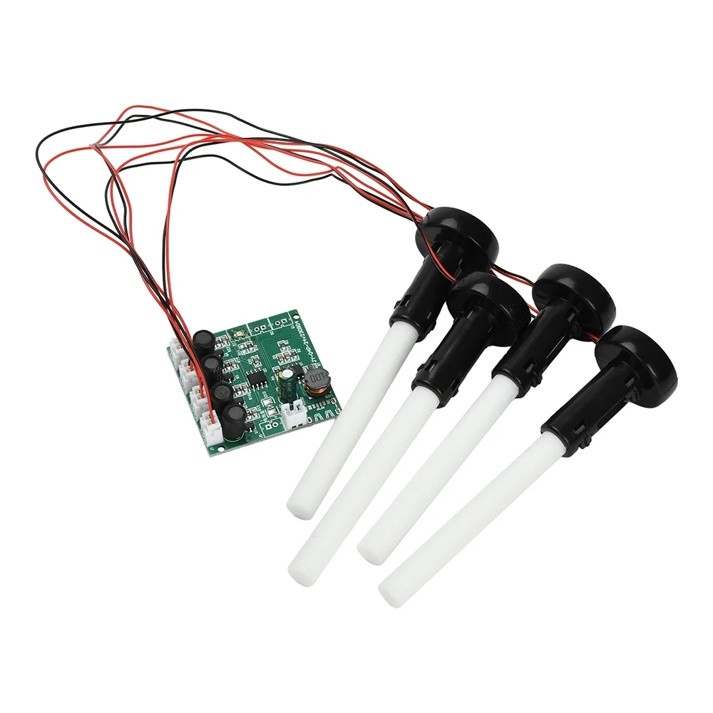 DC 6-24V Wide Voltage Single Spray Humidifier Module Ultrasonic Atomization Control Board Humidifier Module PH2.0 Connector