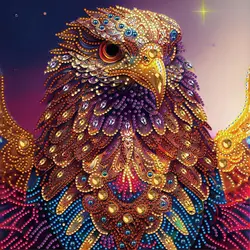 PhotoCustom Owl Special Shaped Diamond Painting Kits 5d Diy Crystal Rhinestones Diamond Painting For Home Wall Decors 30x30cm