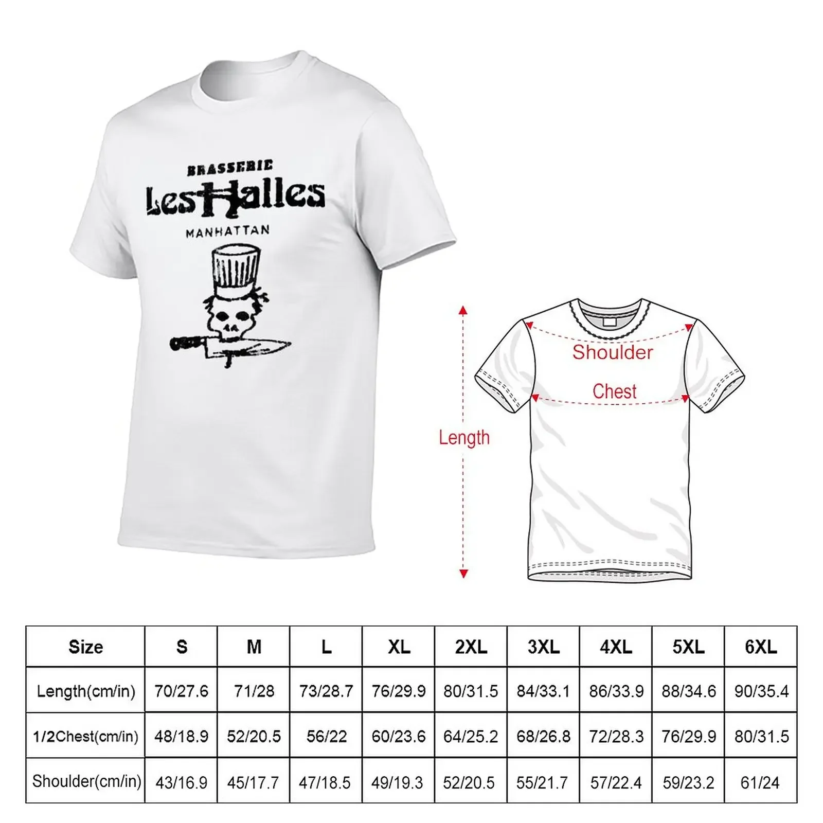 New Les Halles Gift Men Women T-Shirt heavyweight t shirts quick drying shirt mens clothes