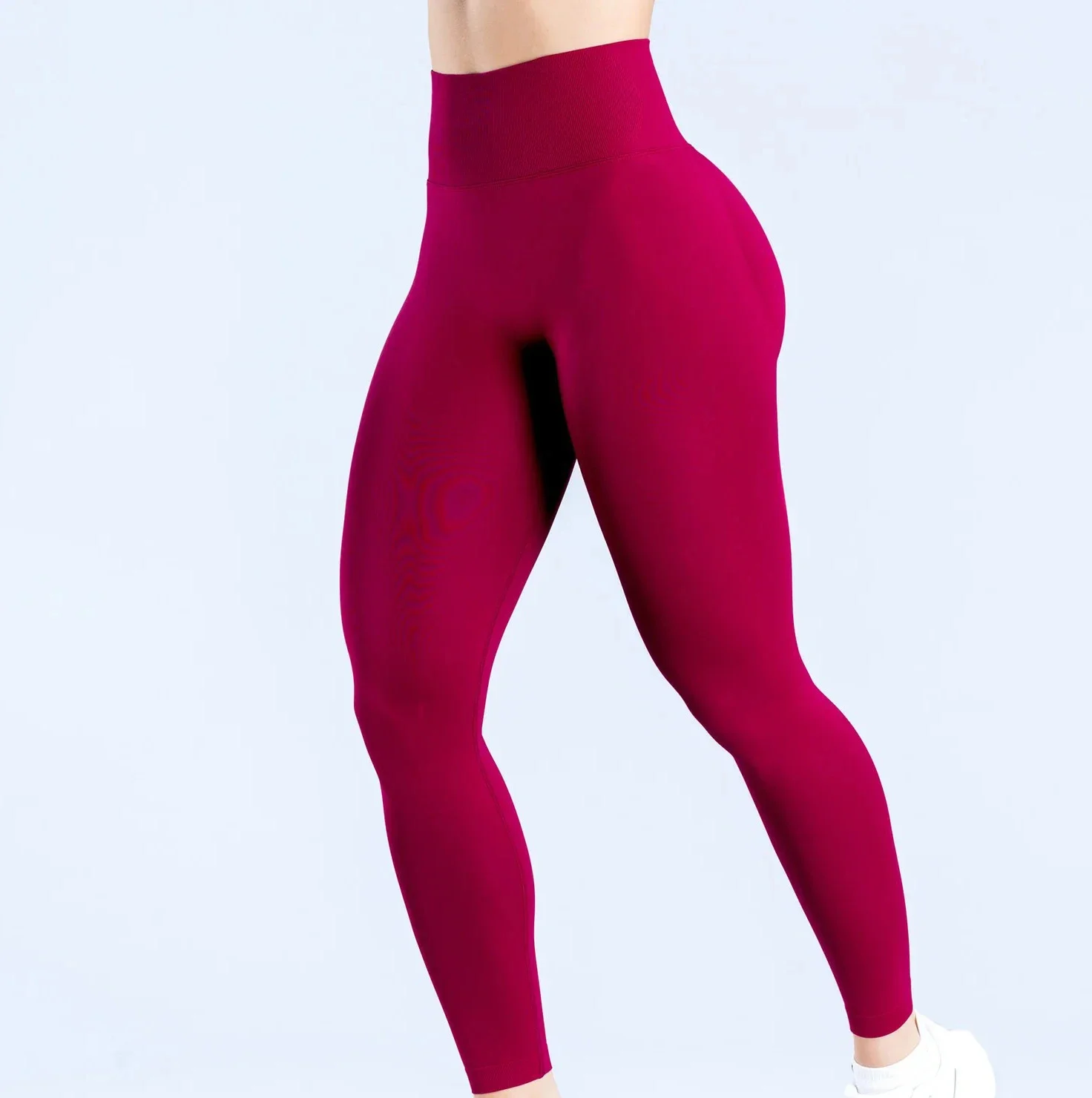 Dynamic Impact Leggings With Logo Women Seamless Legging Scrunch Bum Gym Legging Workout Yoga Pants Low Waistband Sports Tights