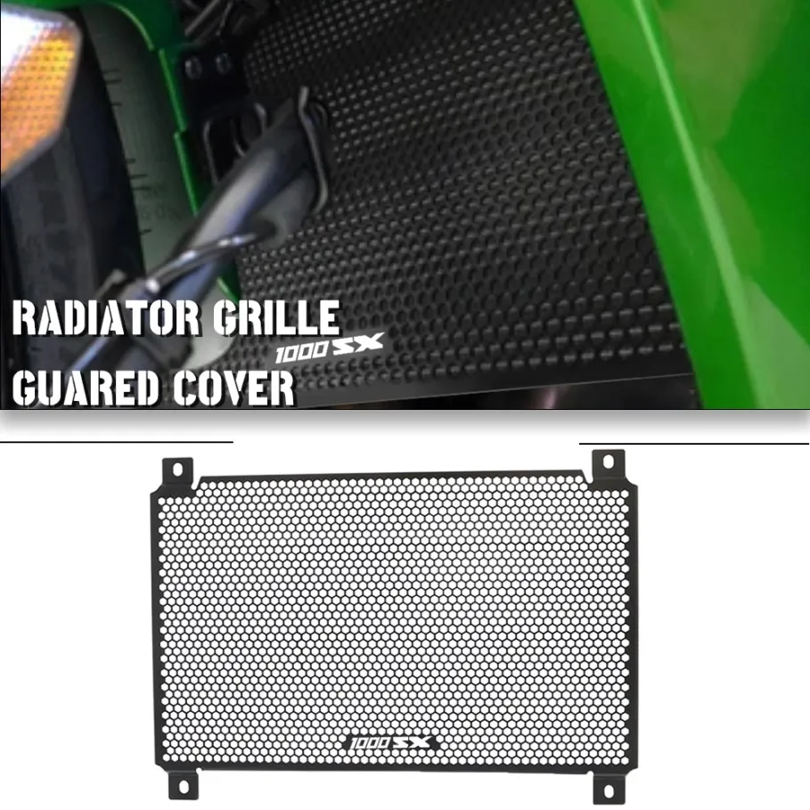 

Защита радиатора, крышка масляного радиатора, лицевая панель, защита 2020 2021 2022 2023 2024, резервуар для воды Ninja 1000SX для Kawasaki Ninja 1000SX