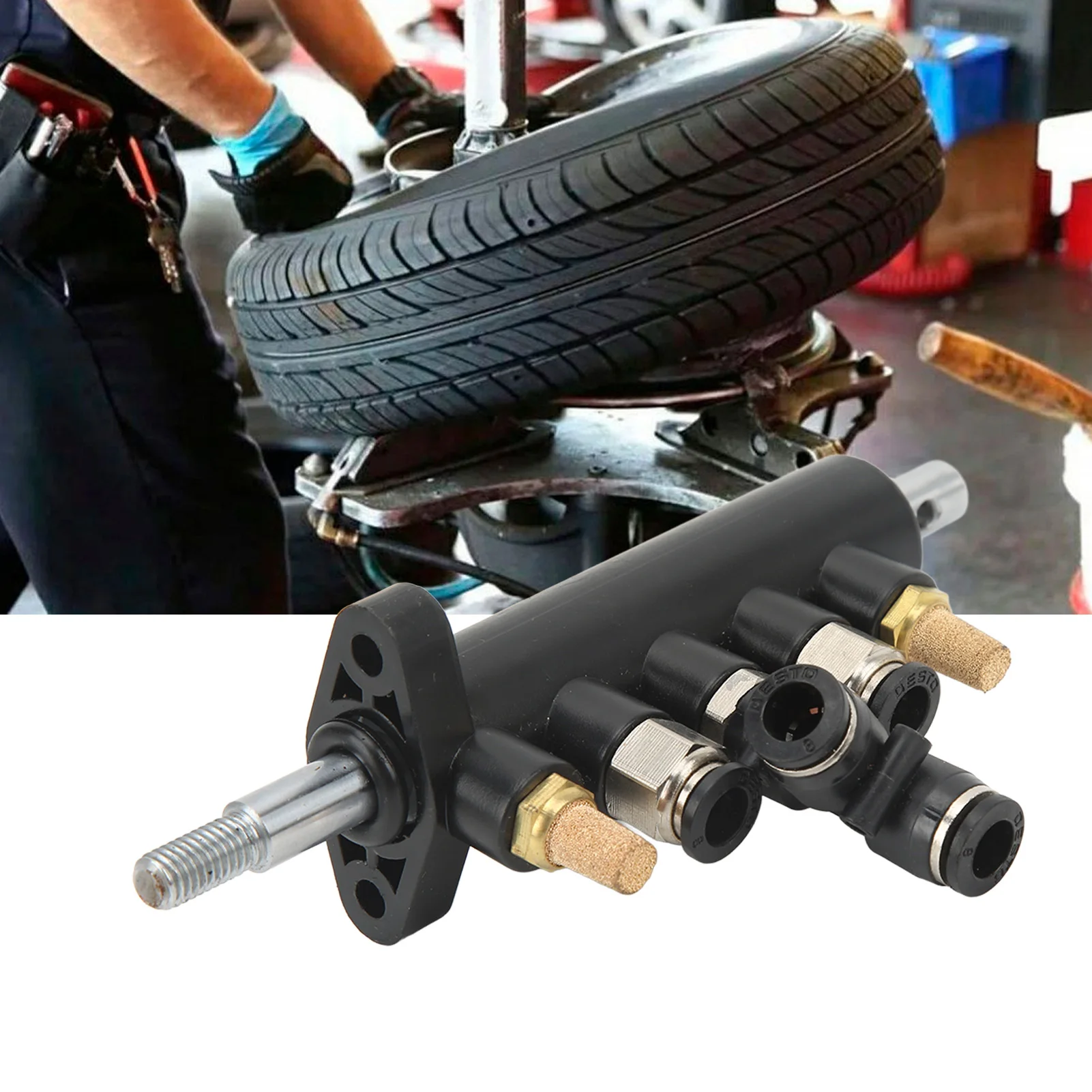 

Шиномонтажный станок, клапан с ножной педалью управления воздухом, 5-ходовой алюминиевый сплав, расстояние между отверстиями 36 мм, запасные части