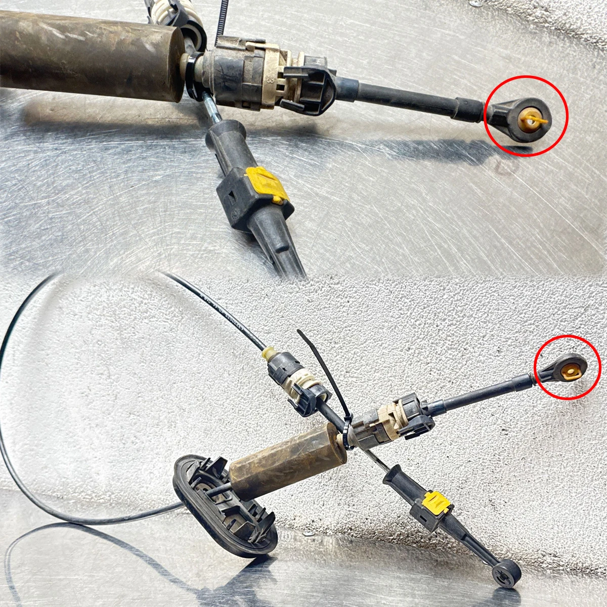 6/10 قطعة ل بونتياك G6/تورنت/السباق الكبرى التحول كابل الربط جلبة طقم تصليح الأربطة المطاطية جروميت كليب اكسسوارات السيارات