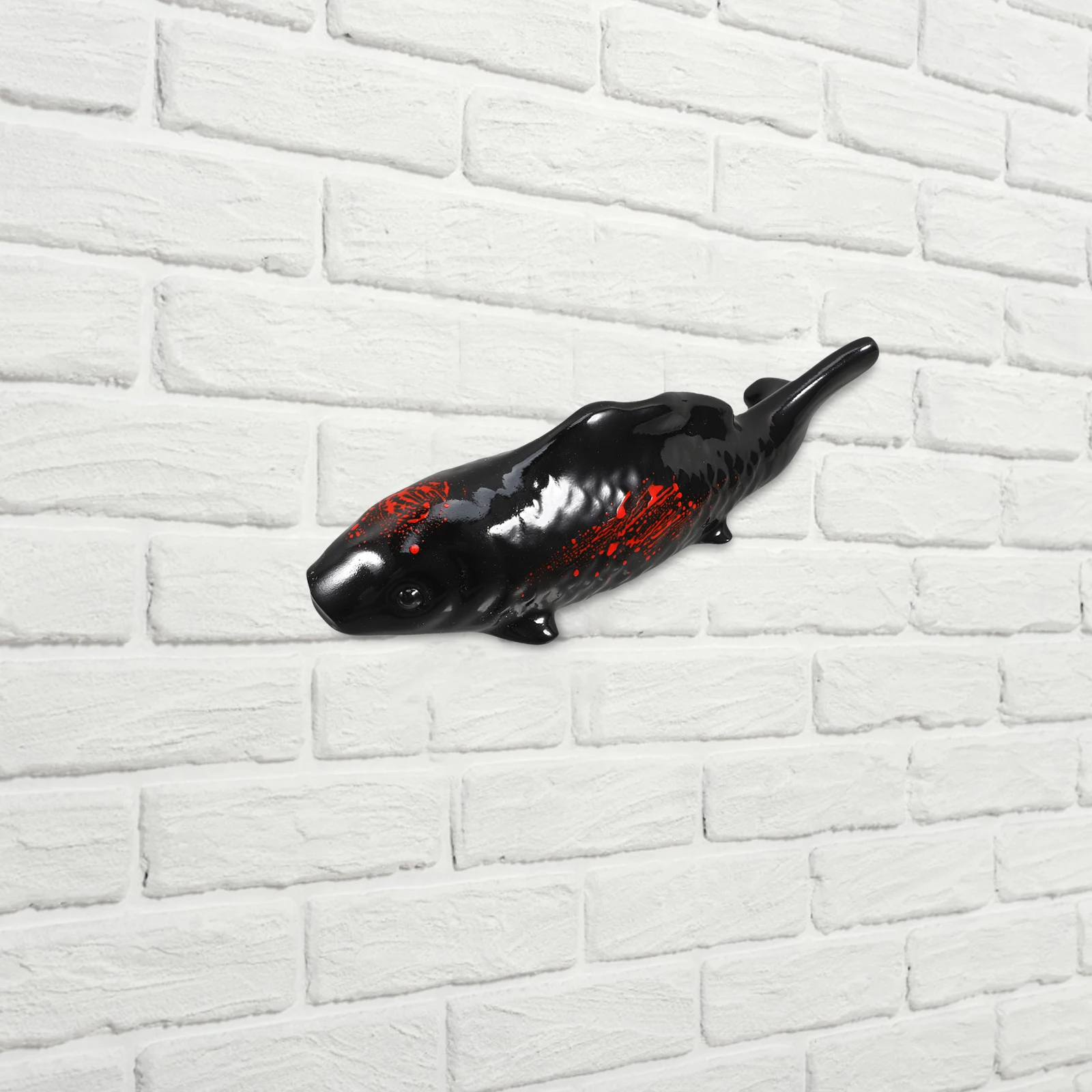 

Creative 3D Resin Decoration Fish Sculpture Home Ocean Theme Animal Wall Art for Living Room Bedroom Wall Hanging Fish