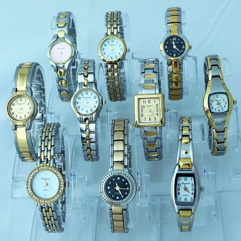 10pcs Mixed Bulk Lot Luxury Brand Lady Watches Women Wristwatches Magic Women Bracelet Watch Ladies Wrist Watch Female JBT1