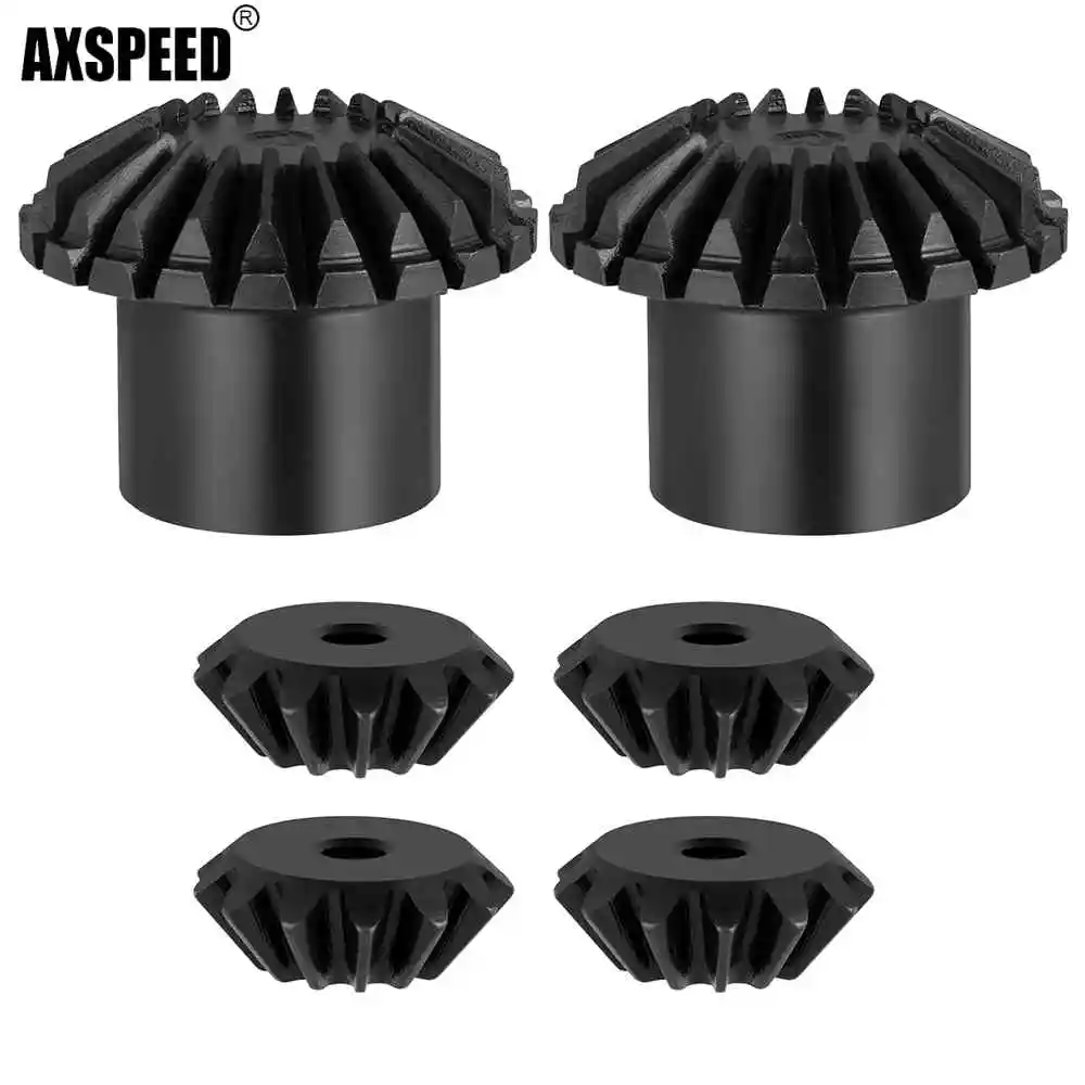 AXSPEED Steel Differential Gear Kit For 1/5 X-MAXX RC Crawler Car Truck Monster Replacement Upgrade Parts