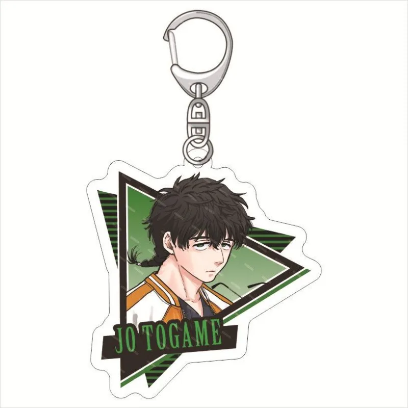 قواطع الرياح Sugishita Kyoutarou شخصية الإبداعية سلسلة مفاتيح مصنوعة من الأكريليك طالب المدرسية رائعة مكافحة خسر مشبك معلق #5