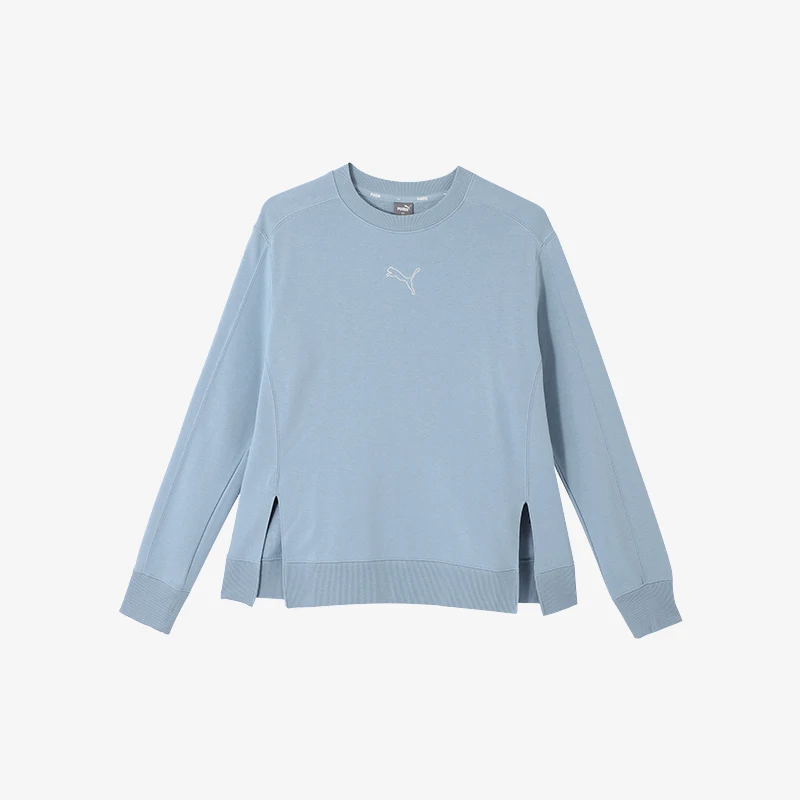 

Puma Originals New Ladies Sports Warm Casual Loose Open Hem Round Neck Sweatshirt 686392-79