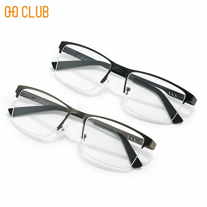 O-Q CLUB Close Reading Glasses Men High Quality Lunette Pour Femme Original Eye Glass Man Graduated Lenses to Read Eyewear Woman