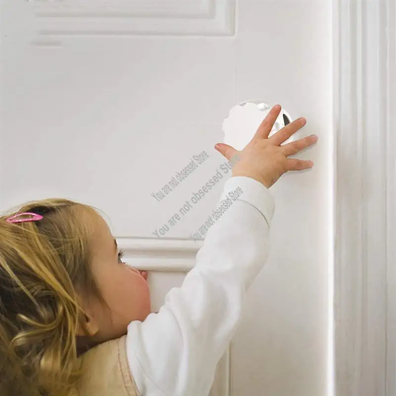 

For Children For Kids Stove Security Door Locks Proof Knob Covers Handle For Kids Safety Home Protector Baby 4 Pcs-A57X