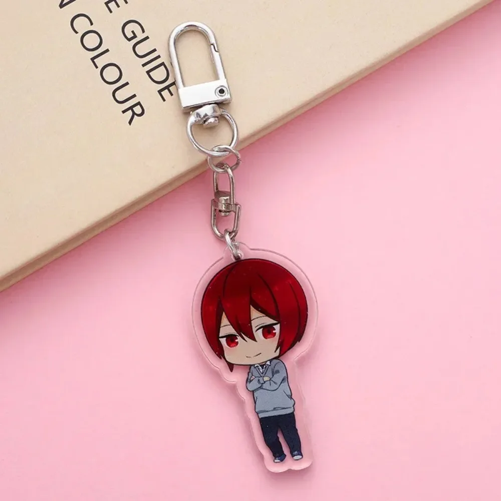 Cartoon Horimiya Anime Keychain Cosplay Acrylic Key Chain Figures Cute Pendant Keyring for Key Bag Gift 2024