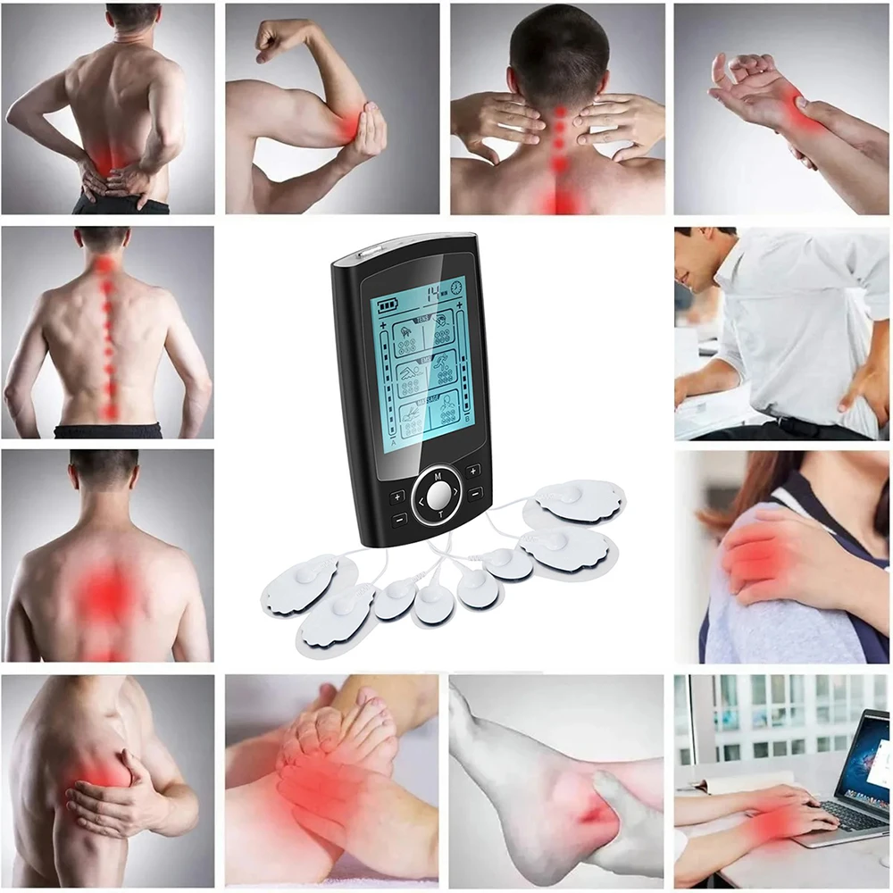 

36 Modes Unit Electric Muscle Stimulation Relax Body Massager Electronic Digital Pulse Meridians Physiotherapy Slimming Machine