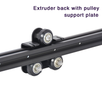 CR10 Extruder For 3D Printer Back Support Plate Kit With 625zz Idler Pulley For CR-10 10s S4 S5 Ender-3 3D Printers Accessories