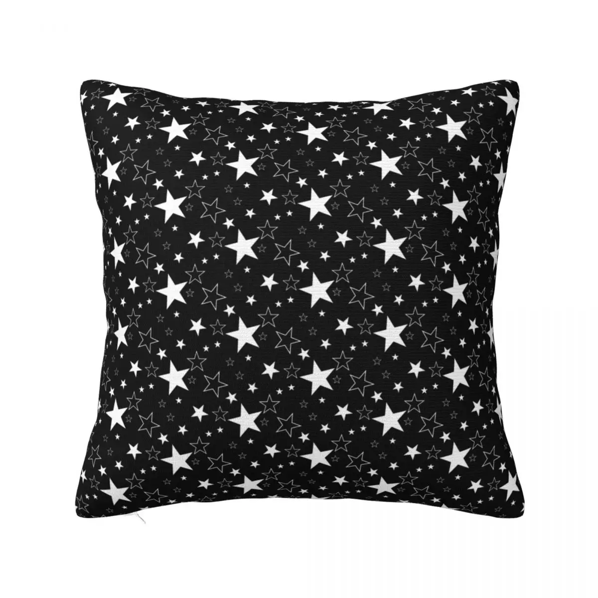 Star Pattern Black And White Pillowcase Soft Polyester Cushion Cover Decorations Throw Pillow Case Cover Home Wholesale 18