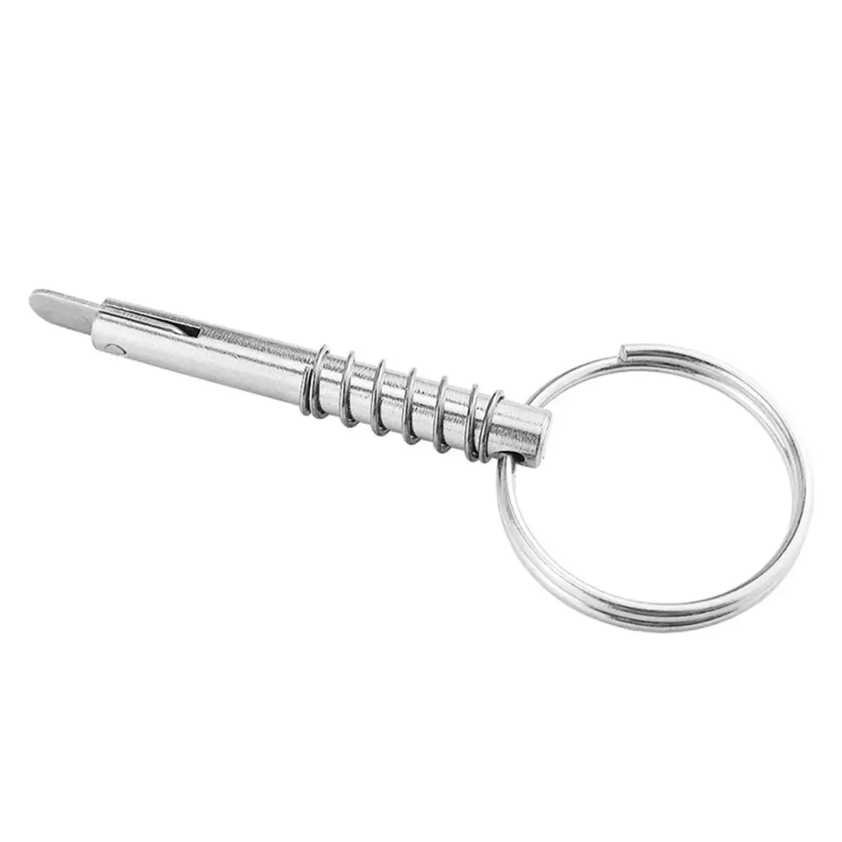 4PCS 316 Stainless Steel 6mm Quick Unloading Pin Roof Deck Hinge Jaw Slider Marine Hardware
