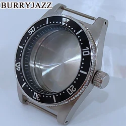 BURRYJAZZ 40mm  NH34 NH35 NH36 NH38 NH70 NH72 Watch Case WIth Black Bezel Waterproof