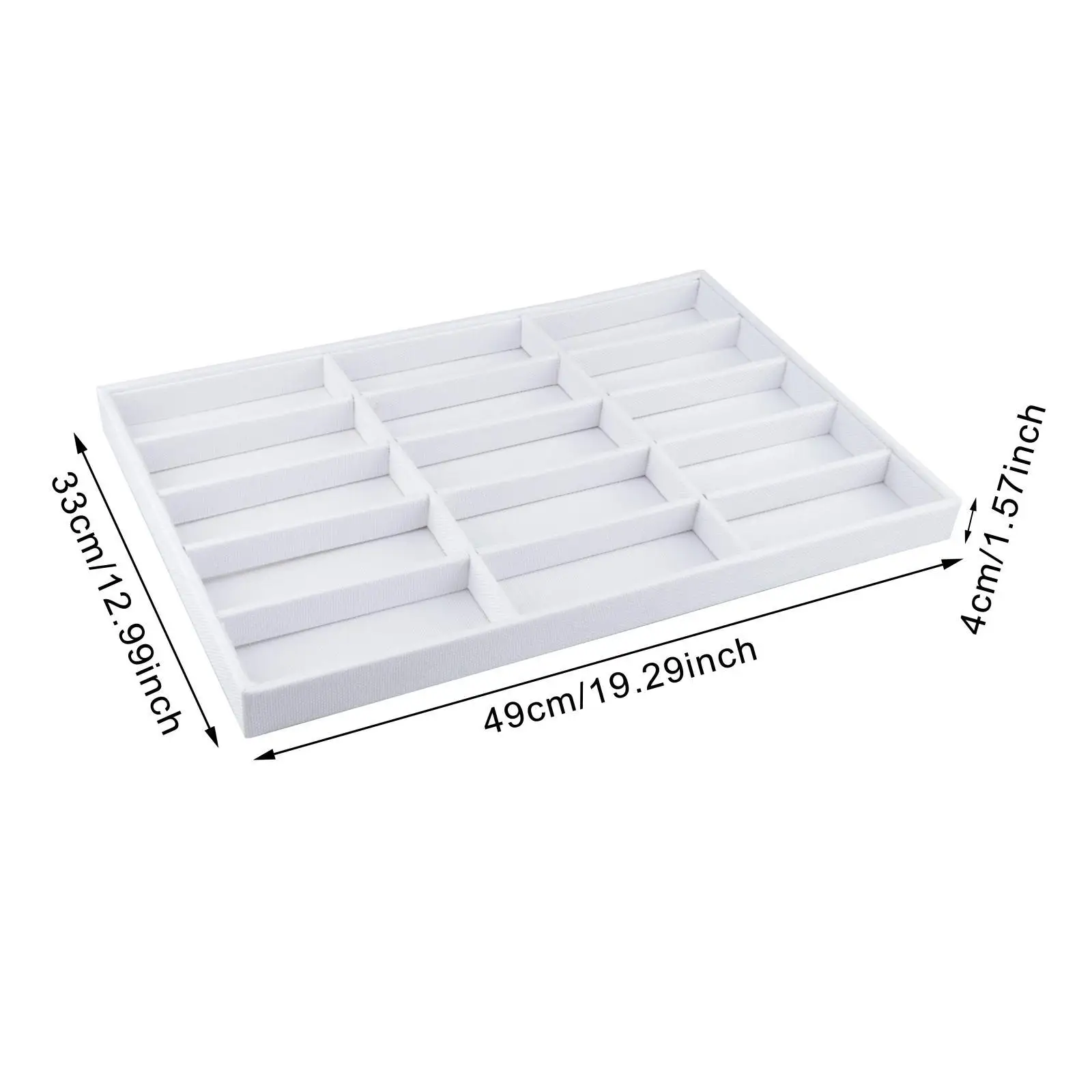 Glasses Display Tray Decor Eyewear Storage Case for Showcase Apartment Store