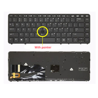 XIN-Russian-US Backlight Laptop Keyboard For HP ZBook 15u G2 14 G1 14 G2 With Backlit pointer