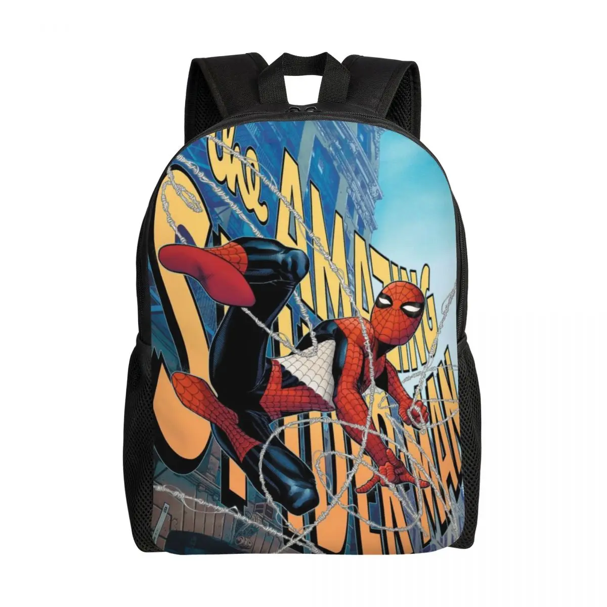 

Marvel Spider-Man Backpack, Women's Oxford Cloth Backpack, Men's School Bag, Travel Backpack, Laptop Backpack