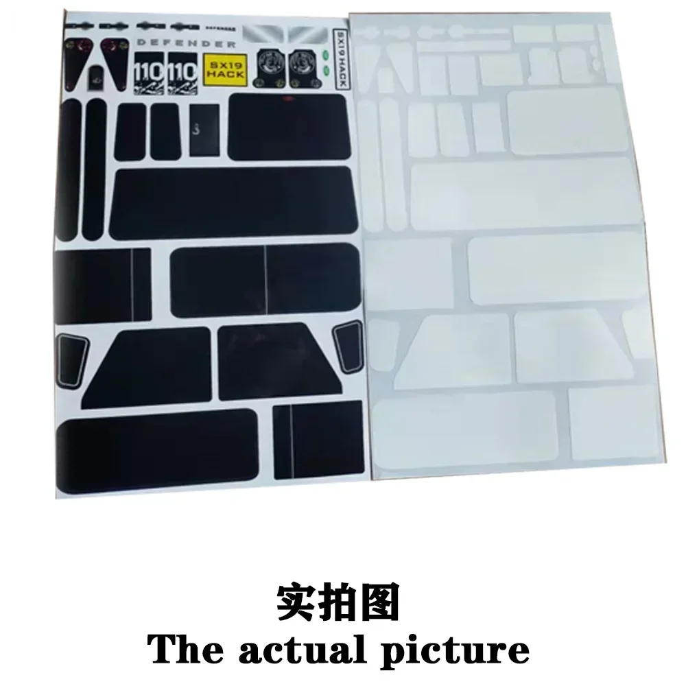 324mm distância entre eixos d110 kit corpo transparente para 1/10 rc rastreador carro trxs trx4 TRX-4 atualizações peças acessórios