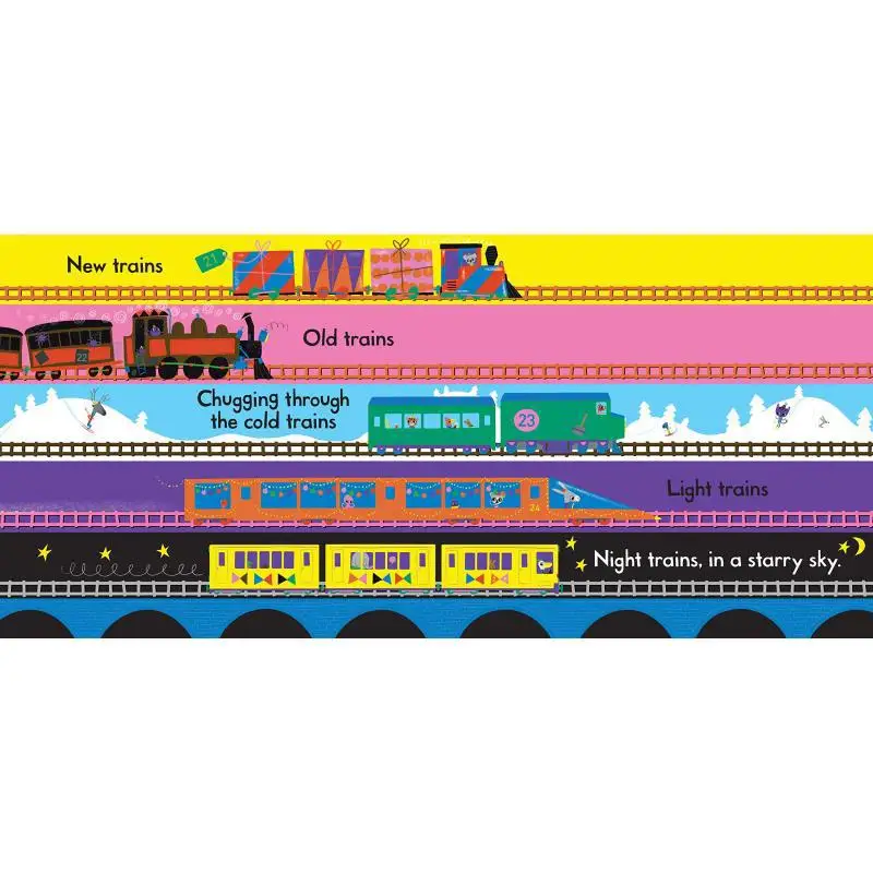 Trains Trains Trains Nina Pirhonen Macmillan UK 9781529069792 Book