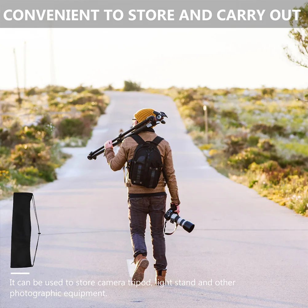 

6 Pcs Tripod Storage Bag Carrying Case Holder Light Portable Camera Nylon Drawstring