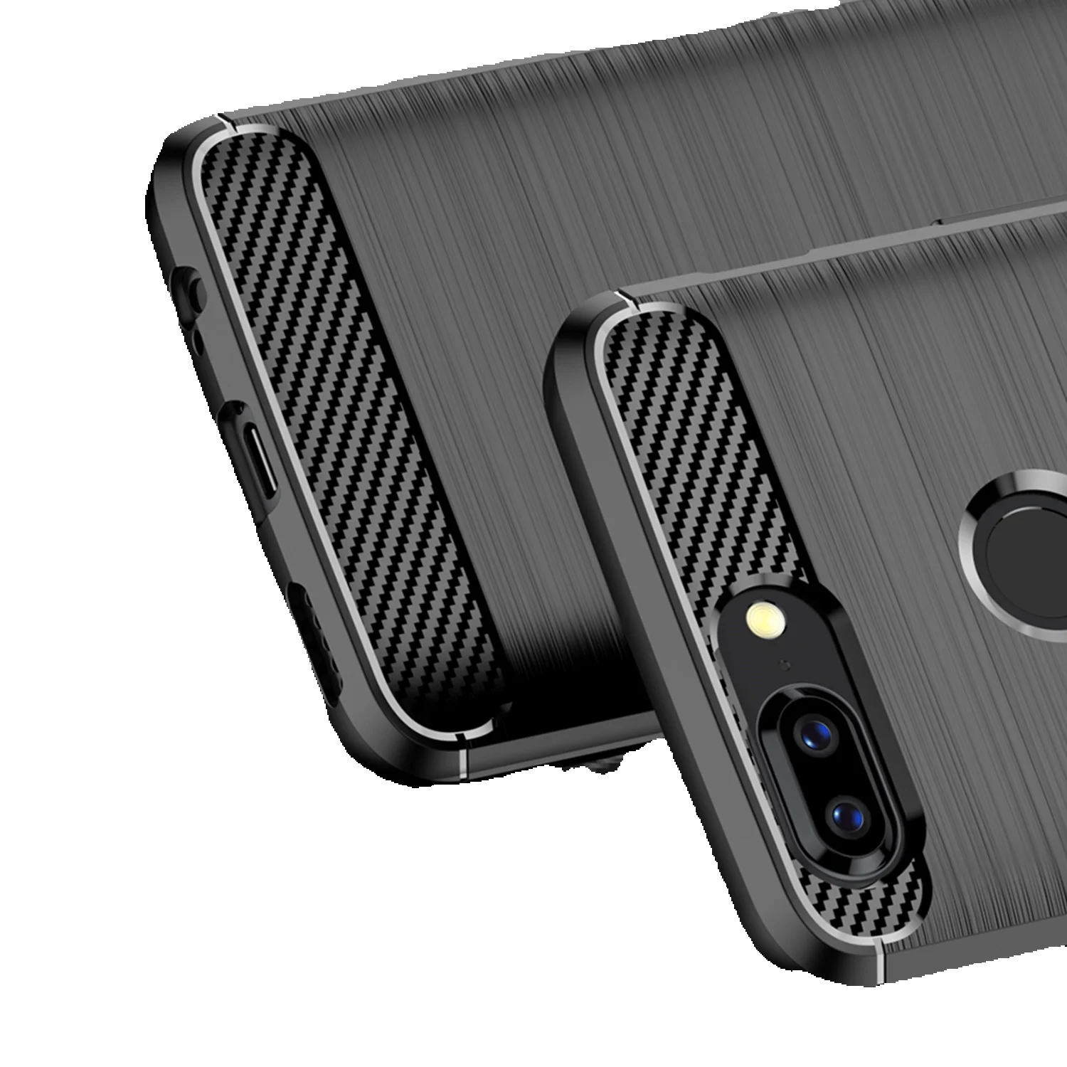 Silicone Cases Oneplus 5t 1+5 Shockproof Matte Back Cover For 1+5t One Plus 5 Carbon Fiber Case Coque Fundas